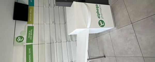 Comptoir de vente simple PMR
