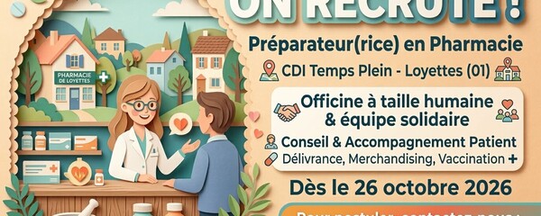 Préparateur (F/H)