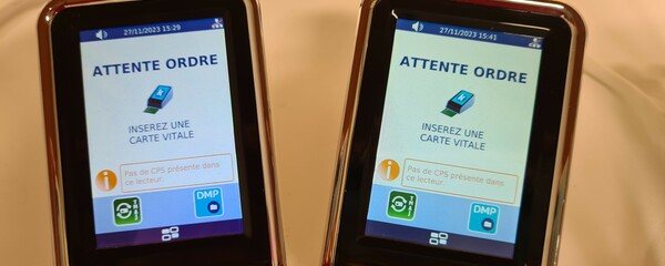 2 lecteurs carte vitale Kap&Link