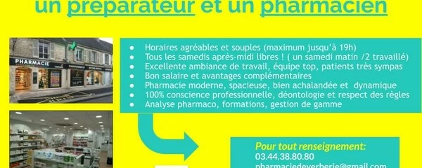 Pharmacien (F/H)